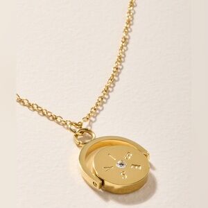 “Good Times” Stainless Steel Fidget Spinner Necklace